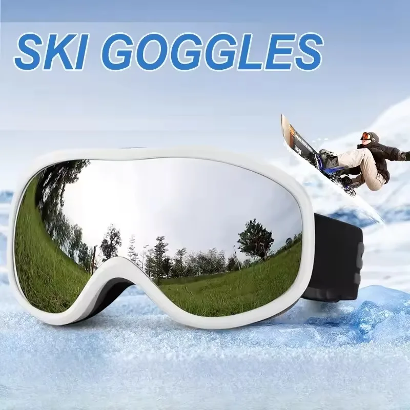 

Ski Goggles Double Layers Anti-fog Big Ski Mask Glasses Skiing Snow Men Women Snowboard Goggles Skiing Sunglasses Eyewear