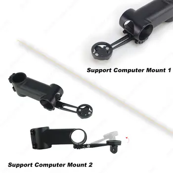 自行車把立 全碳纖維超輕內走線一體式把立角度 -6/-17 度 OD1 前叉夾環直徑 28.6mm 12 最佳銷售 mcfk - №12