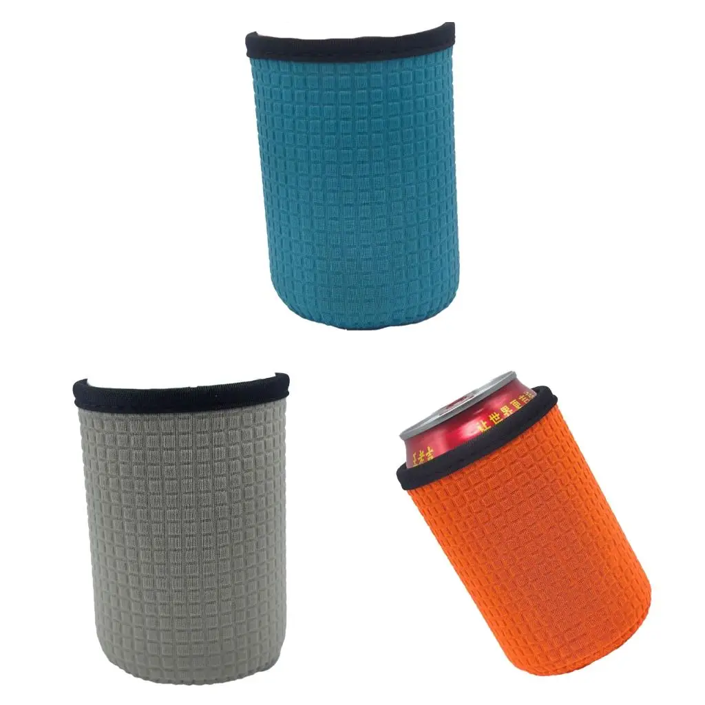 Q39E 12OZ Standard Can Insulated Cover Portable Cup Sleeve Drink Decoration Enduring