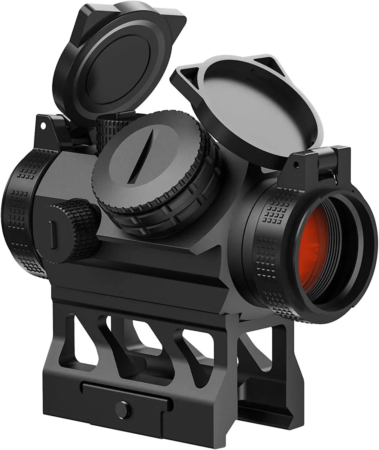 Feyachi V30 2MOA Red Dot Sight Auto On & Off 1x20mm Compact Reddot Optics with Low Profile For Rifle Hunting Scopes