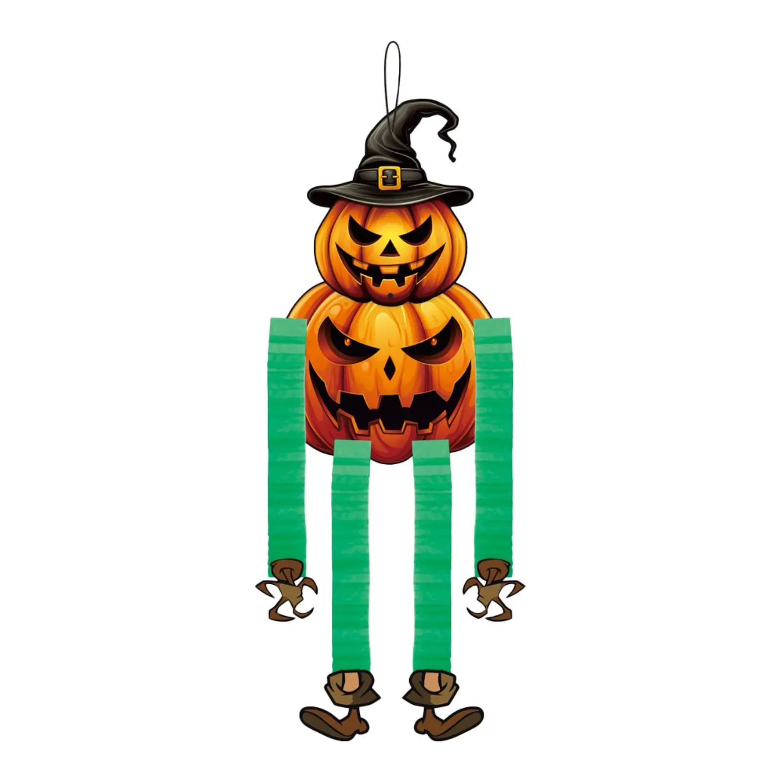 Halloween Hanging Decoration Pumpkin Ornament,Festival Spooky Creative Scary Party Supplies Props,Holiday Decor for Wall Door