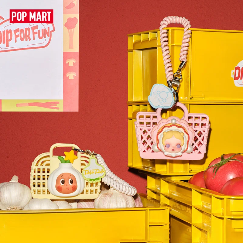 POPMART DIP FOR FUN Series Pendant Blind Box Guess Bag Original Toys Doll Cute Anime Figure Ornaments Gift