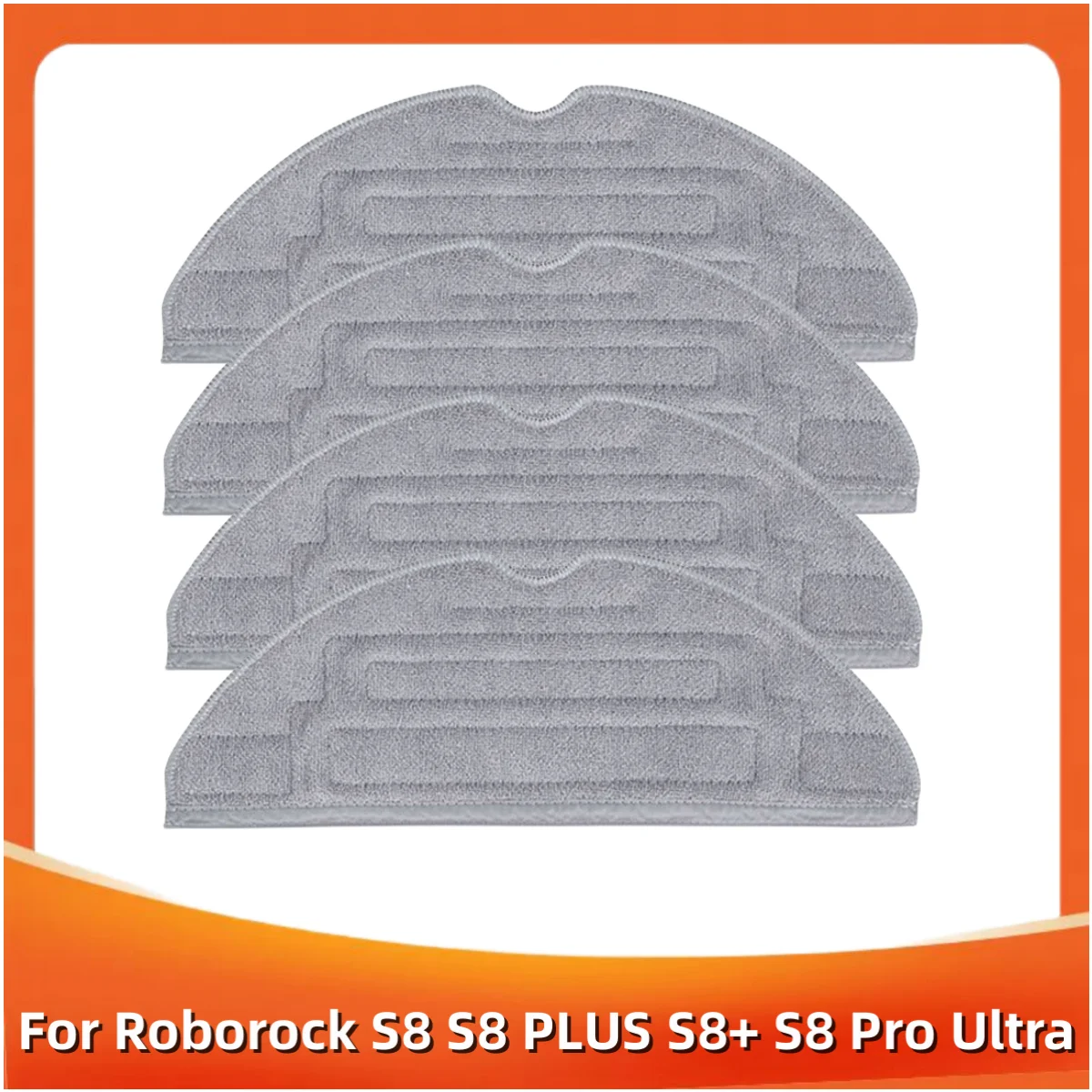 Mop Cloth for Roborock S8 S8 PLUS S8+ S8 Pro Ultra Double Vibration Mop Pad Vacuum Cleaner Robot Mop Rags Parts G20 Accessories