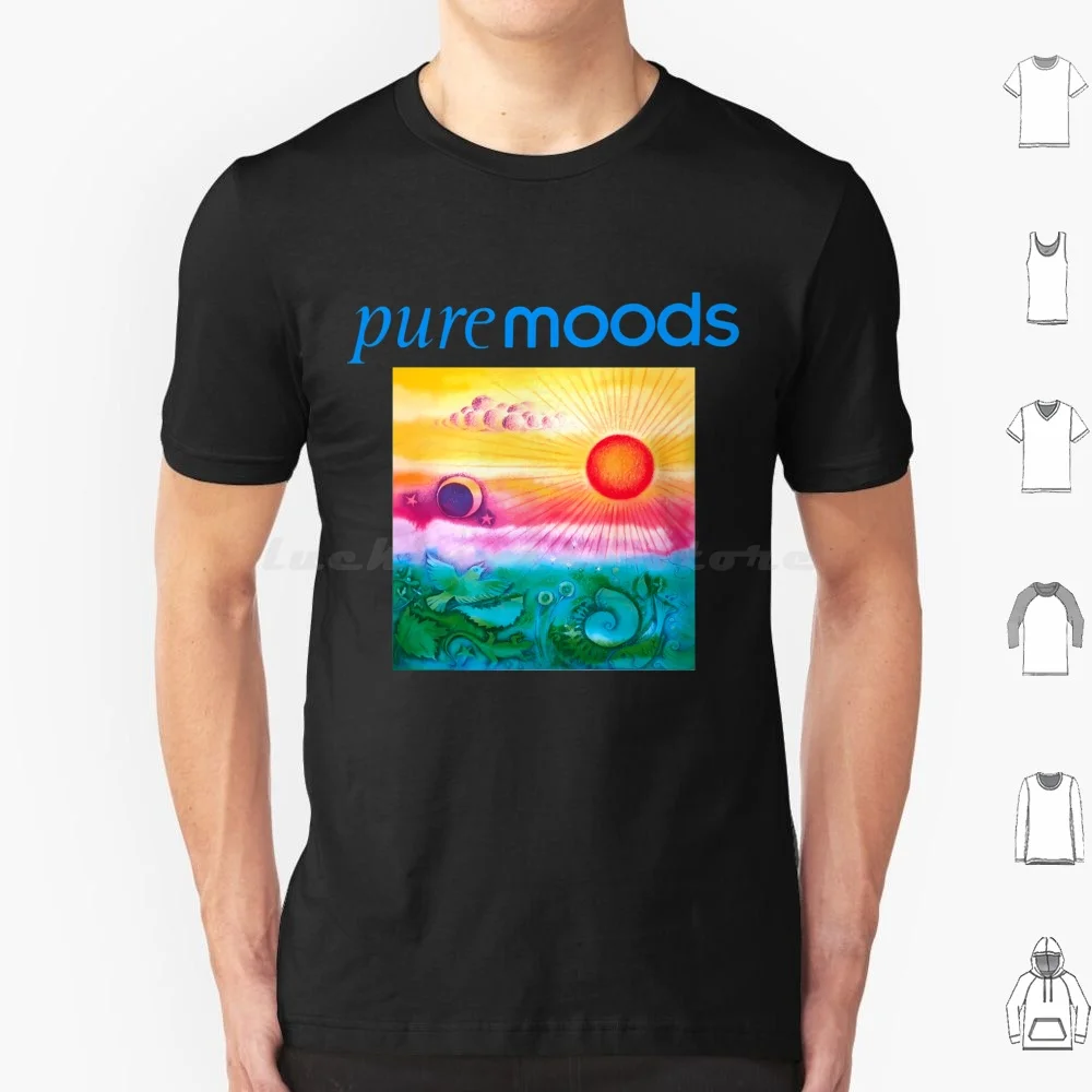 Pure Moods Pure 90's Nostalgia Moods T Shirt 6xl Cotton Cool Tee Emotion Mood 90s 90 1990 90s Kids Music Compilation Album Pure