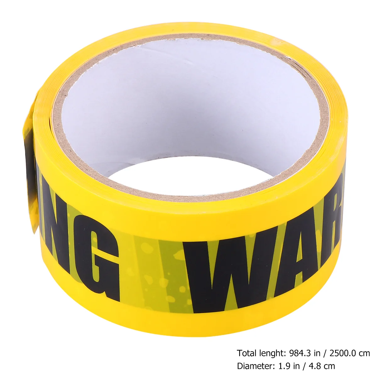 Crime Scene Caution Tape Magnetic Warning Textured Paper Self Adhesive Sticker Duct