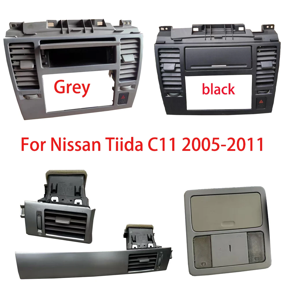 yaocaiss для Nissan Tiida C11 2005-2011, вентиляционное отверстие, установка кондиционера, вентиляционное отверстие, центральная решетка