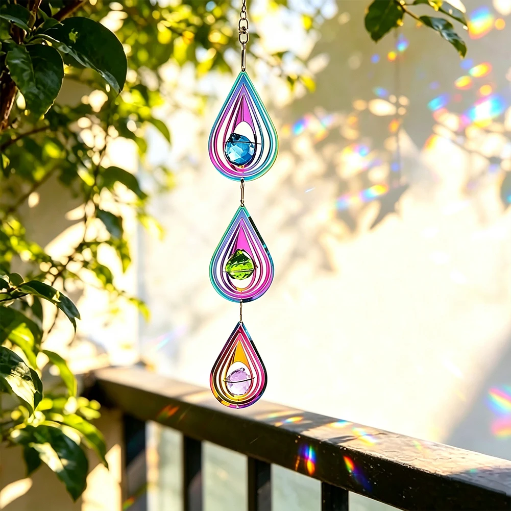 Illusion Drop Wind Spinner Sun - огляд і ціна Crystal Ball Decor