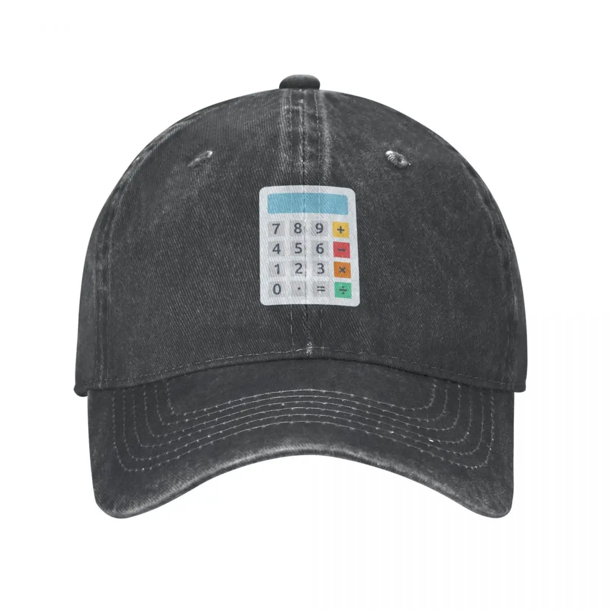 Calculator Math Nerd Halloween Cowboy Hat Military Cap Man Hood For Women Men's