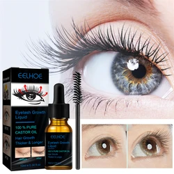 Eyelash Growth Serum Castor Oil Eyelash Care Solution Eyelashes Enhancer Longer Thicker Eyebrows Lift Growth Fluid Eye Care