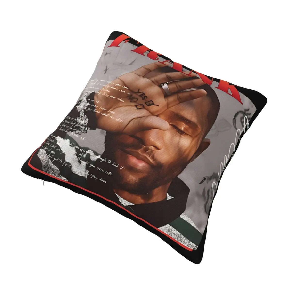 Decorative Pillowcases Frank Oceans Channel Orange Album Accessories Sofa Hip Hop Blond Pillow Case Cover Zipper Multiple Sizes