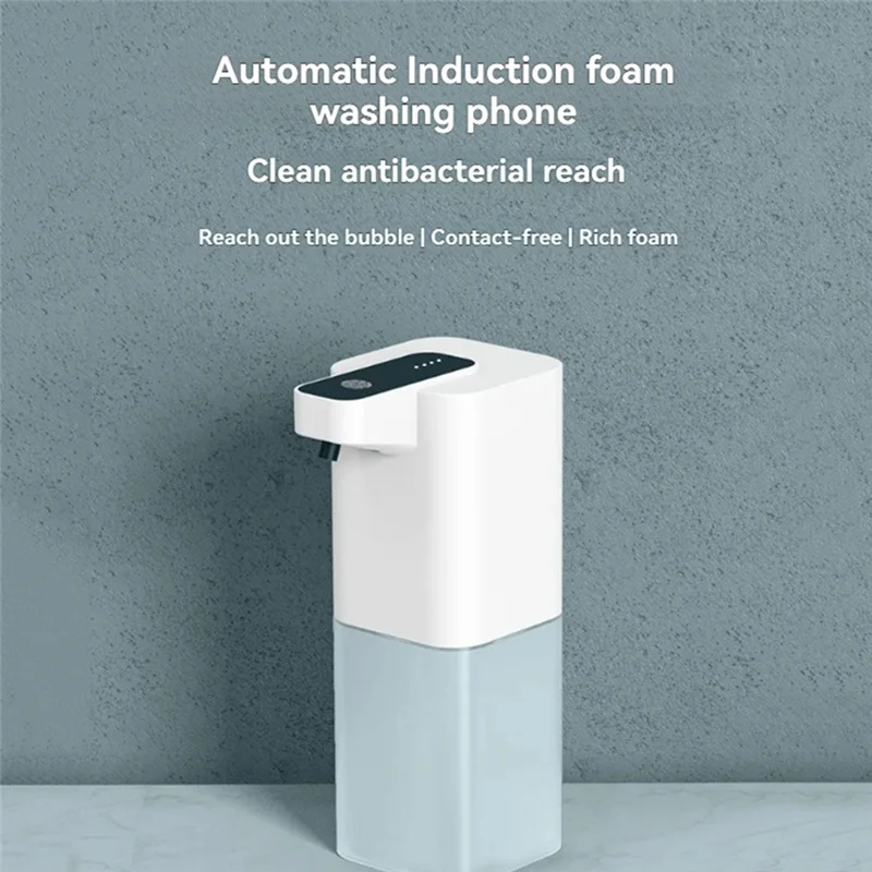

【Party-Decoration】Automatic Soap Dispenser 400Ml Touchless Foaming Soap Dispenser USB Rechargeable Adjustable Foam Soap Dispense