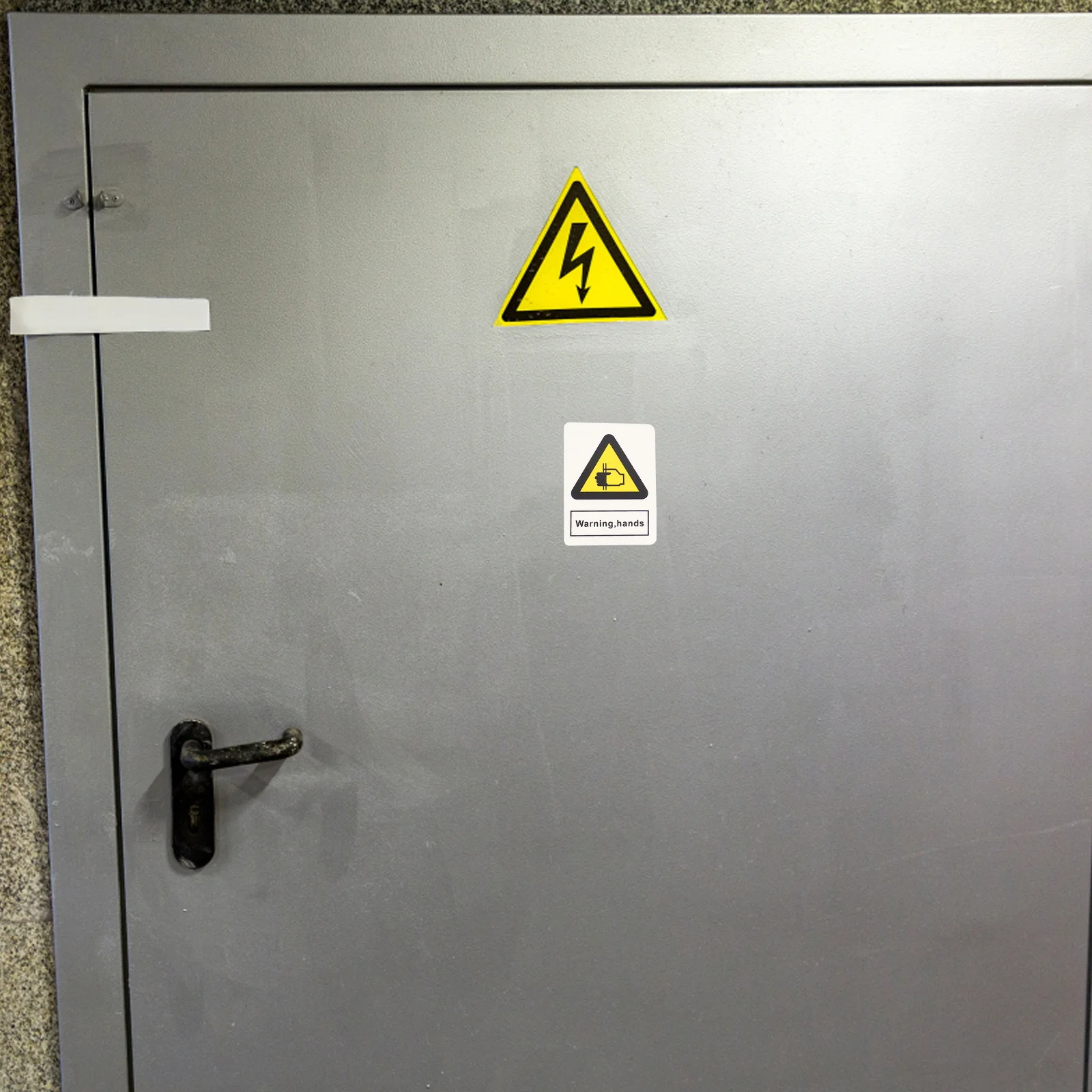 

10Pcs Warning Hands Pinching Sticker Durable Machine Safety Decal Caution Sticker Safety Warning Sign Machine Caution Stickers