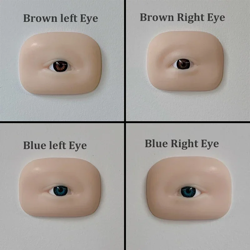 

Silicone Eyebrow Tattoo Practice Skin 1pcs Eye Makeup Training Skin Reusable Practice Skin Tattooed Eyebrows Makeup Board