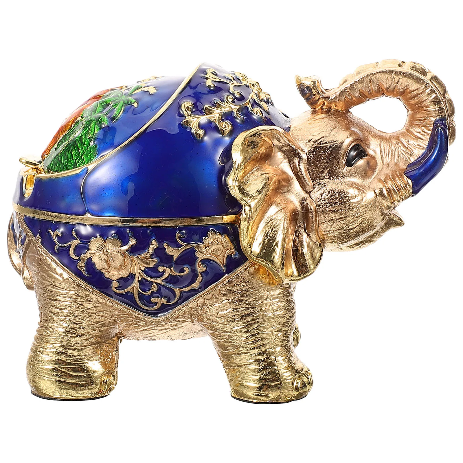 

1pc Elephant Ashtray High Grade Zinc Alloy Metal Cigarette Ash Container Decorative Office Home Use Ornamental Desktop Gift