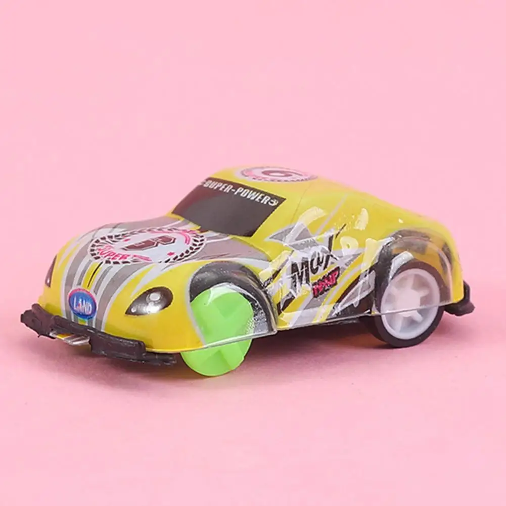 Mini Pull Back Car Ornaments Car Model Cartoon Vehicle Model Lovely Plastic Car Decorative Figurines Simulation Cars Miniature