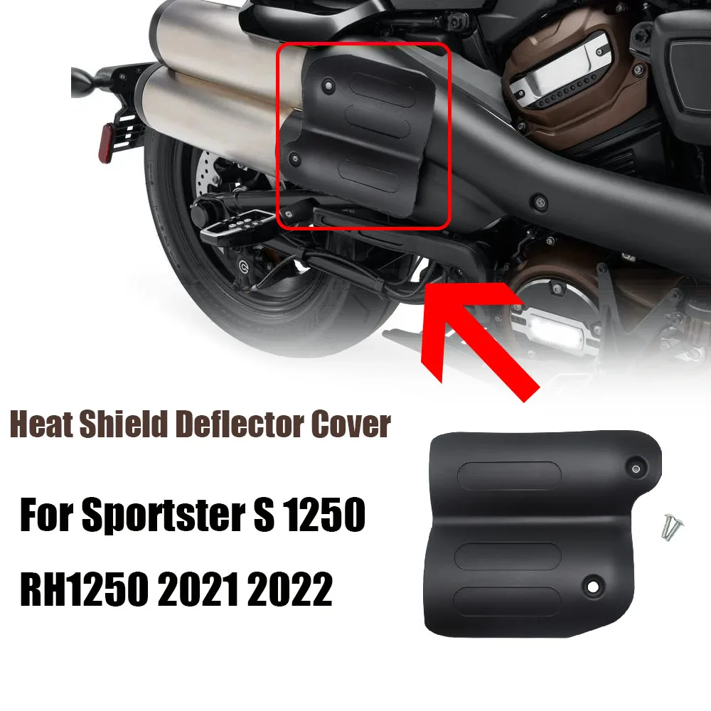 

Подходит для Harley Sportster S 1250 RH1250 2021 2022, аксессуары для мотоциклов, теплозащитный экран из АБС-пластика, дефлектор, крышка RH1250, новый стиль