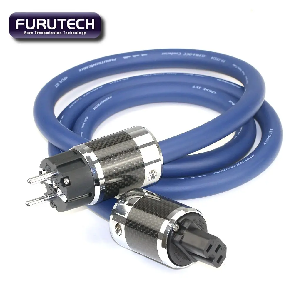 Furutech FP-3TS20 PCOCC power cord HiFi amplifier European and American standard plug power connection wire