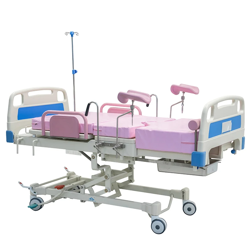 MN-DB004 Medical portable  hydraulic gynecological examination chair table obstetric gynecology hospital delivery bed