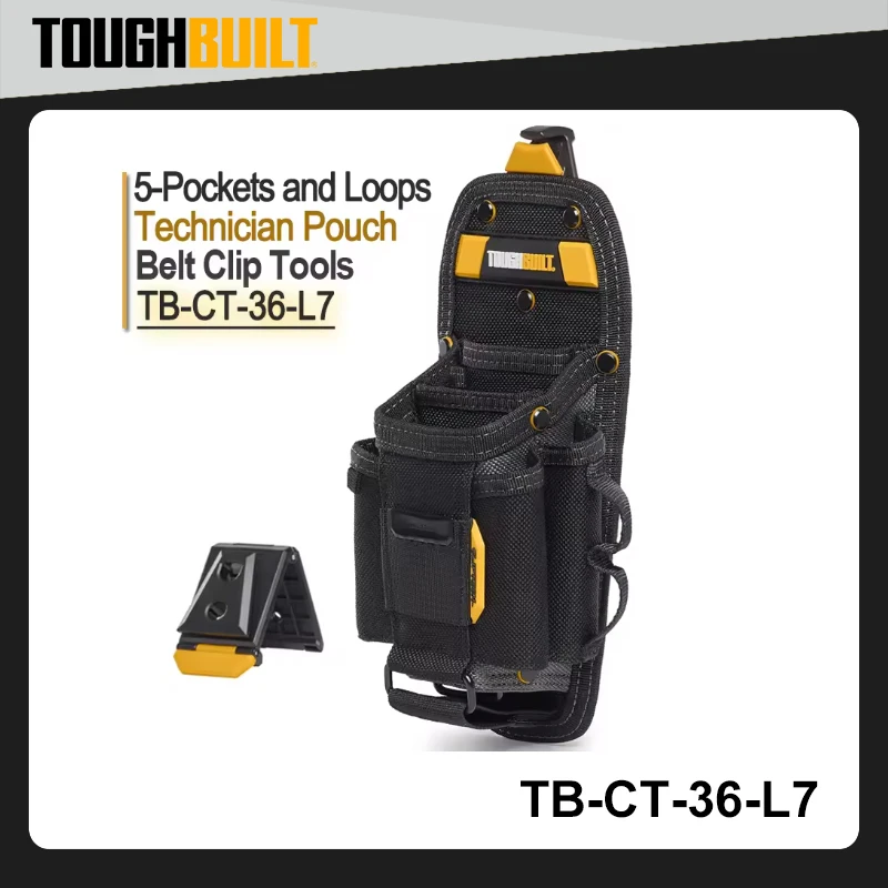 toughbuilt-tb-ct-36-l7-ヘビーデューティーインパクトホルスター-7ポケットマルチツールホルダー-ツールベルトアクセサリー用