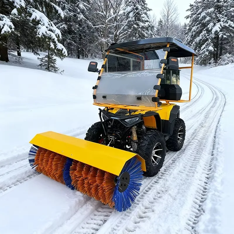 Customized Seat-driven Snow Blower Machine 3-in-1 Functionality Sweep/Throw/Shovel Professional New Outdoor Patio Broom Snow Swe