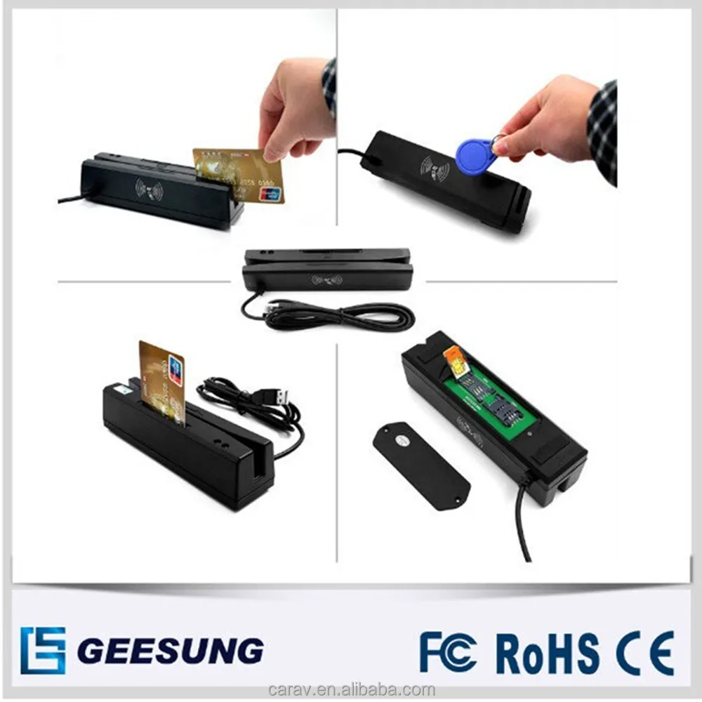 Smart Card Reader Emv Chip Card Reader for POS Rfid Credit Card Reader