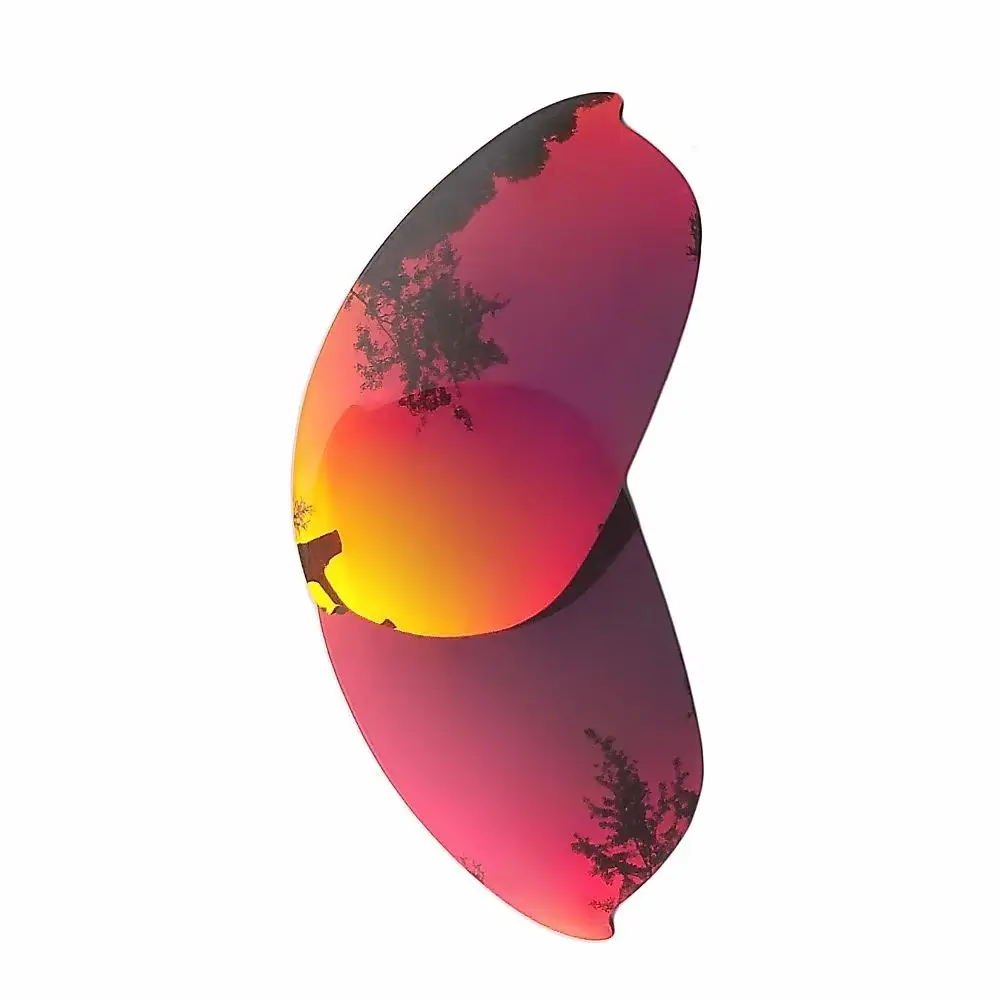 

Midnight Sun Mirrored Polarized Replacement Lenses for-Oakley Half Jacket Sunglasses Frame 100% UVA & UVB