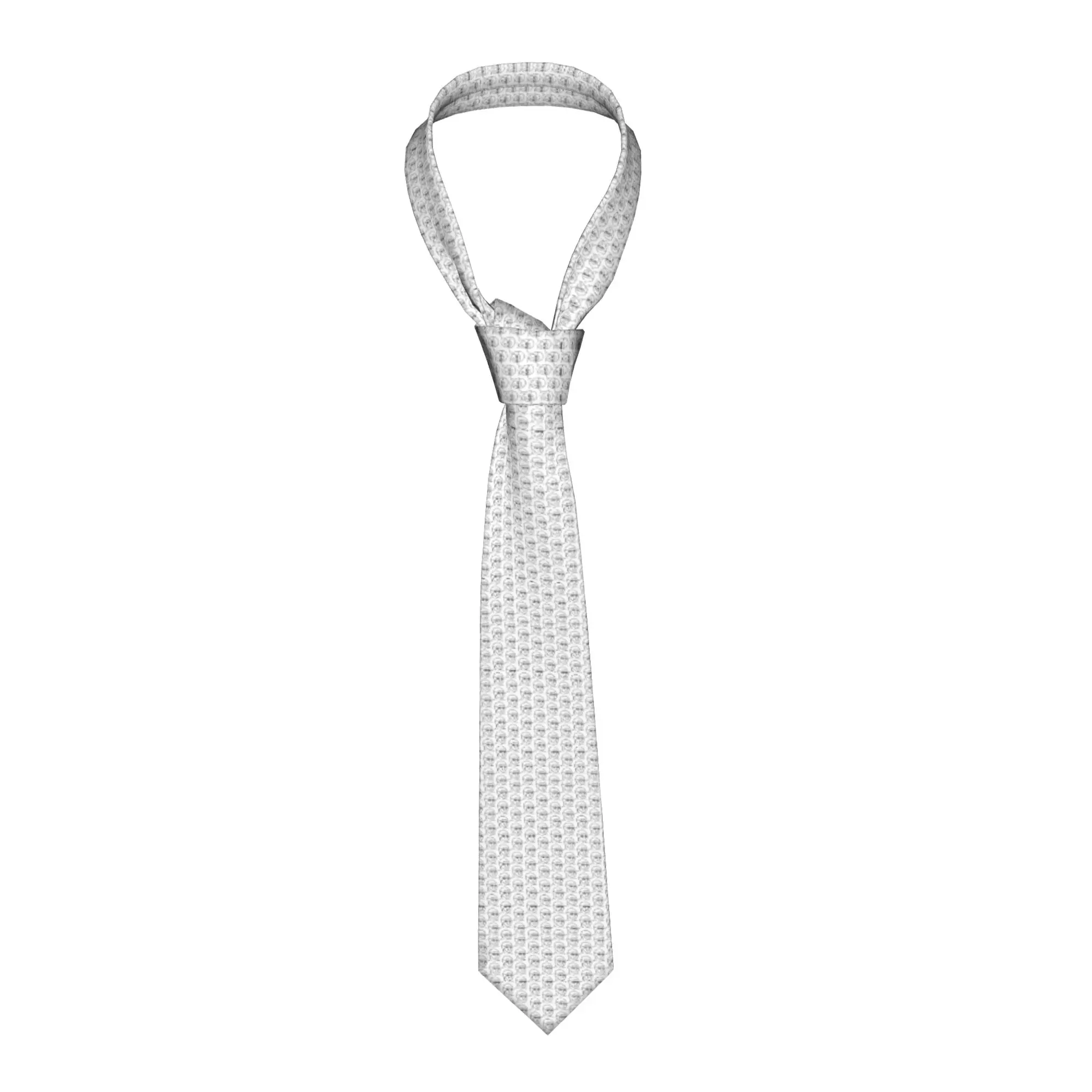 Фото Мужской галстук с принтом аниме-персонажа Войак (Сояжак) с забавным мемом, милый и смешной галстук-воротник для повседневной носки и вечеринок, аксессуар для галстука