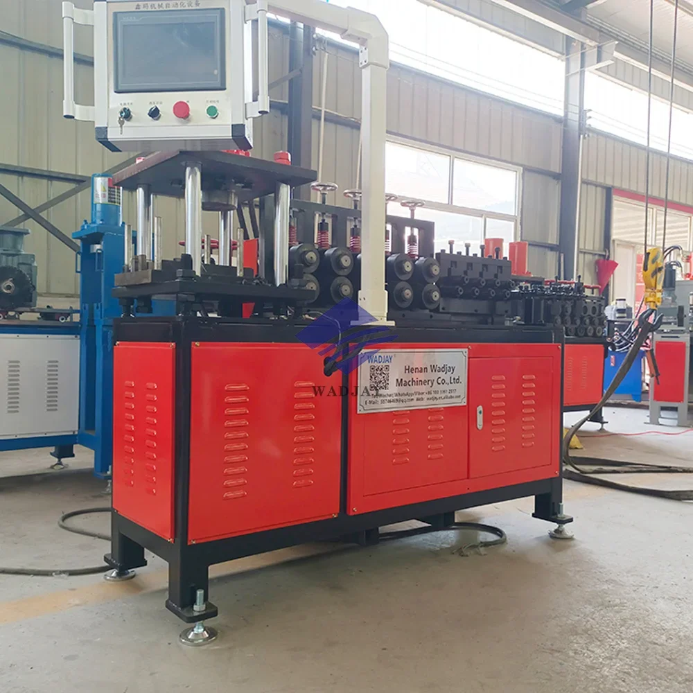 Automatic Metal Flat Bar Flat Strip Bending CNC Pipe Clamp Making Machine with Punching