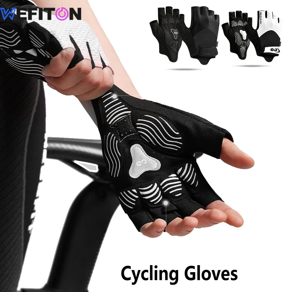

Универсальные велосипедные перчатки с защитой от скольжения и улучшенным влагопоглощением - влагоотводящая и амортизирующая конструкция - идеально подходят для велоспорта и занятий в спортзале.