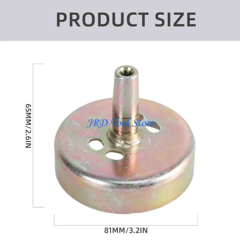 A2UD Portable 7 Teeth Drum Gear Driver Sprocket Engine Motor Trimmer Brush Replacement for GX25 25cc Lawn Mower