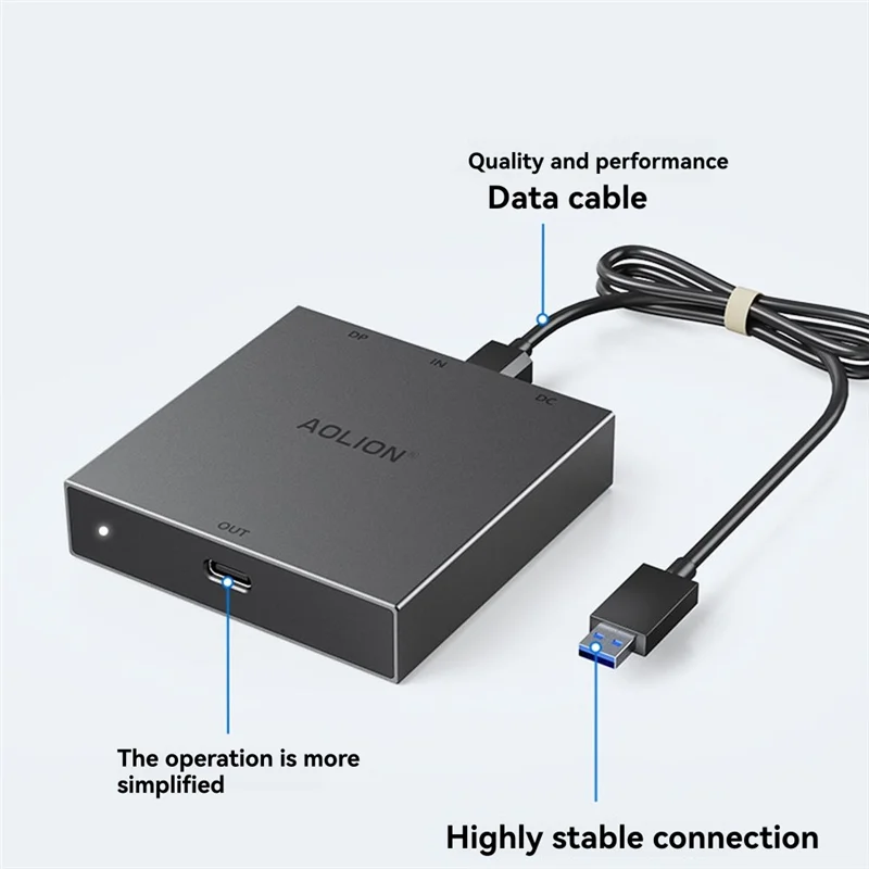 Smart-Aolion для PS VR2 Адаптер для ПК Компьютерный адаптер для Windows Конвертер для ПК для консоли PS5 для Steam VR Игровой адаптер Accessoi