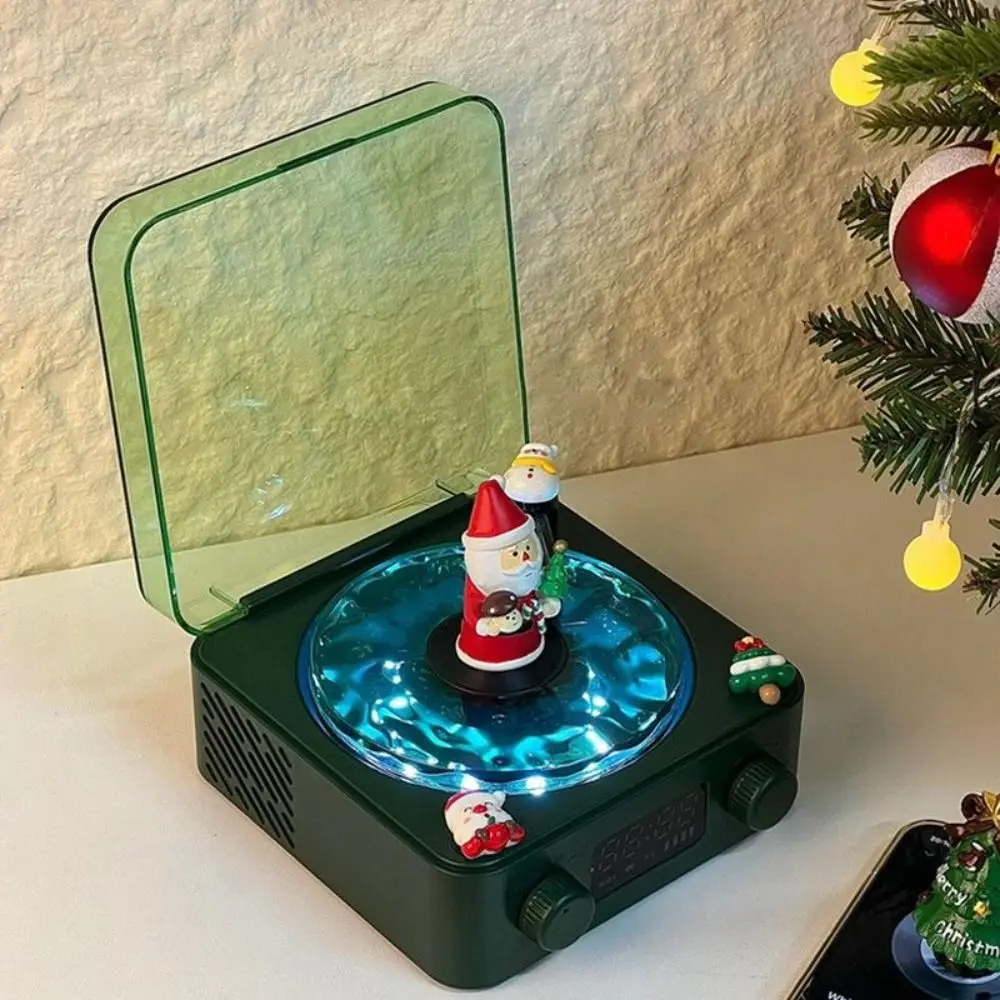 KW03 Water Ripple Record Speaker Light Bluetooth 5.0 Sleep Aid White Noise White Noise Sleep Speaker TF Card Player