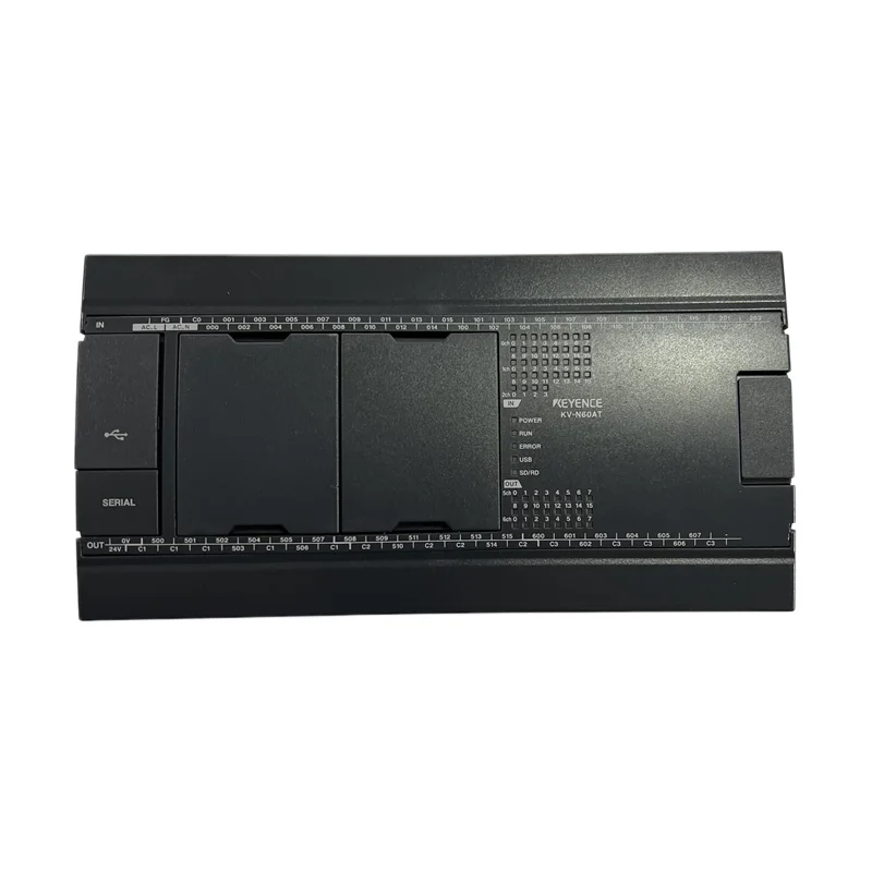 KEYENCE KV-N60AT KV-N24AR KV-N24AT PLC Programmable Controller Basic Unit AC Power Type Used for Sorting Stations in Stock