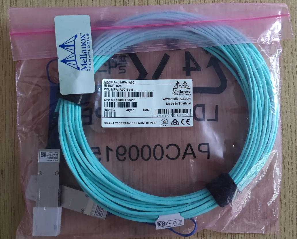 For Mellanox MFA1A00-E010/E005/E015/E020 AOC100G IB cable