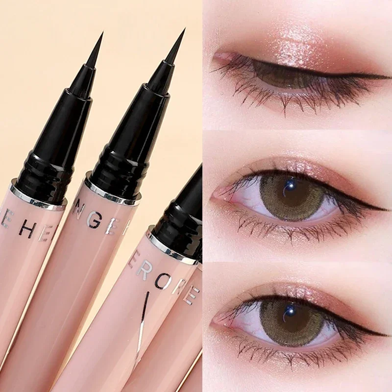 Black Brown Liquid Eyeliner Pen Waterproof Long-lasting Smooth Eyeliner Sweat-proof Not Easy To Smudge Eyeliner Korean Cosmetic