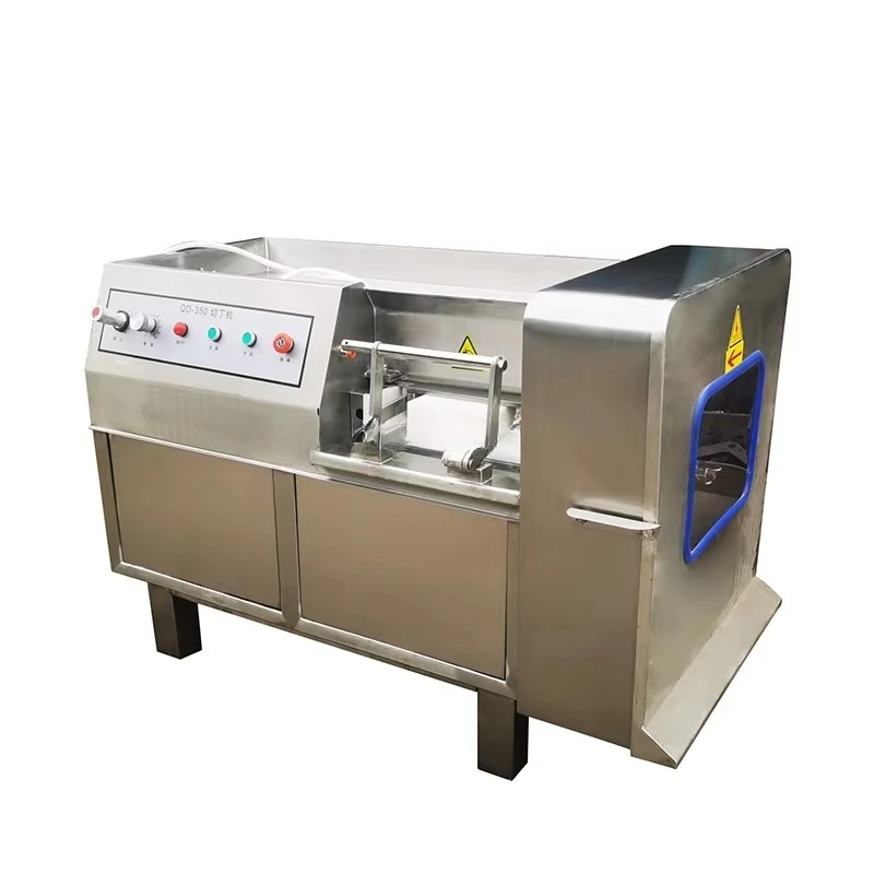 آلة قطع اللحوم من الفولاذ المقاوم للصدأ 304 من الدرجة الغذائية المخصصة معدات قطع لحم البقر المجمد ثلاثية الأبعاد