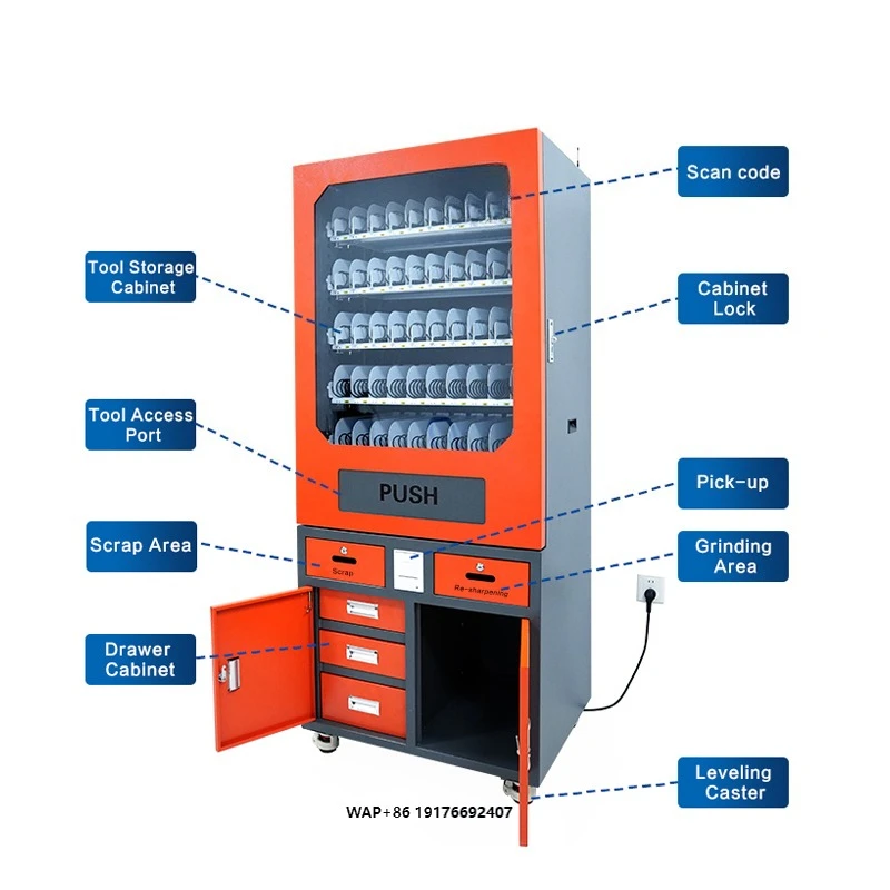 

Intelligent Tool Cabinet Smart Tool Warehouse Management Solution for CNC Machine Tools & Accessories