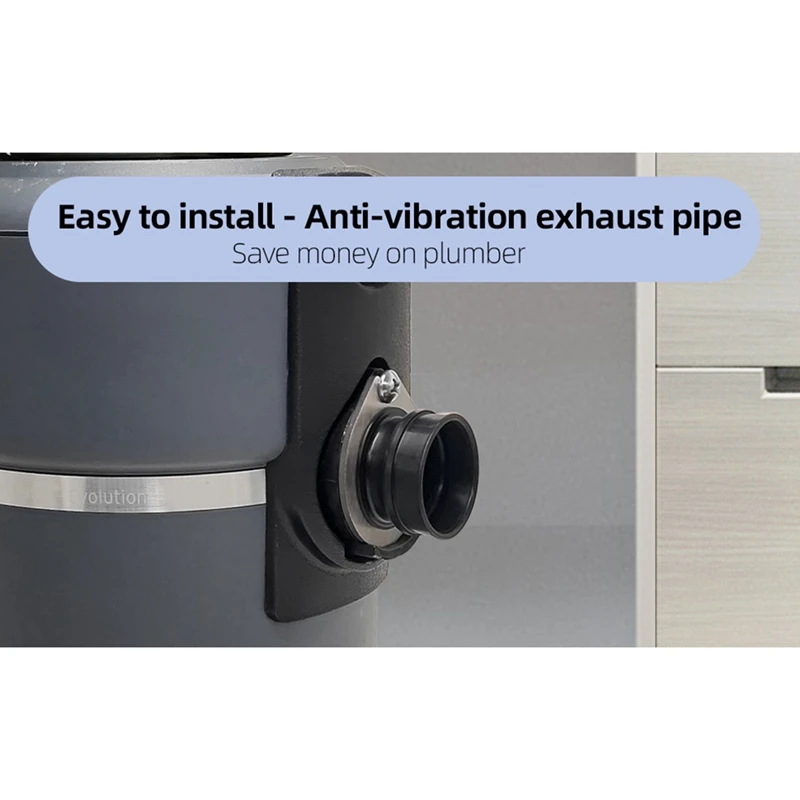 أجزاء التخلص من القمامة لـ Insinkerator 75499 Flex Coupler التخلص من القمامة 75499 قطع غيار المقرنة المرنة