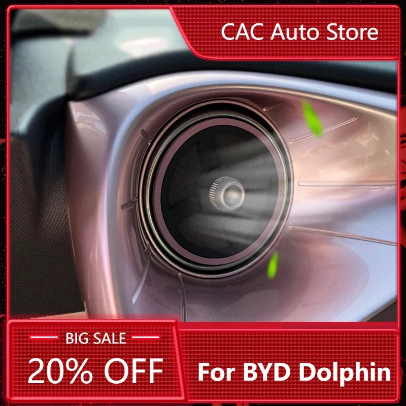 

New! For BYD Dolphin 2023 2022 Accessories Car Center Air Conditioning Outlet Cover Decor Filter Dust Cover