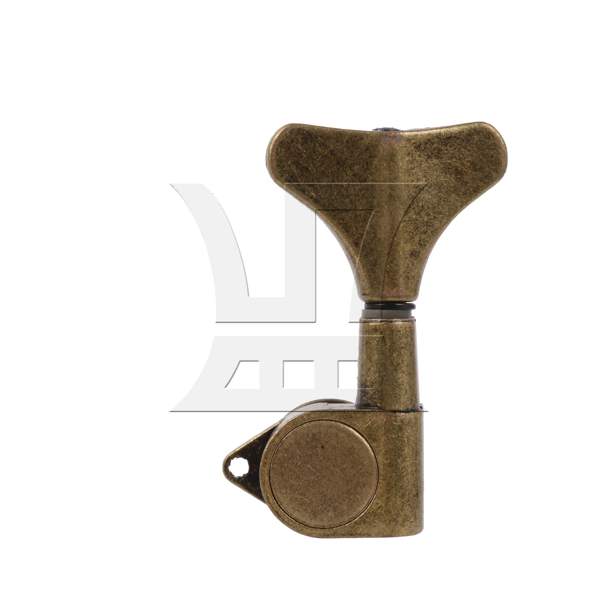 

Yibuy 1pc Guitar Bass Tuner Peg Retro Color Left for Bass Tuner Replacement