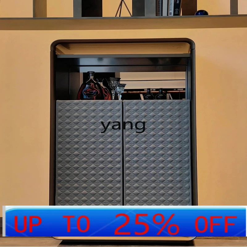 

LH Light Luxury Home Entrance Cabinet Modern Minimalist Stone Plate Meal Side High-End Entrance Storage