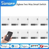 SONOFF ZB-MINI Zigbee 3.0 DIY Smart Switch Two Way Switch APP Remote Control Work With Alexa Smartthings SONOFF ZBBridge Pro Hub