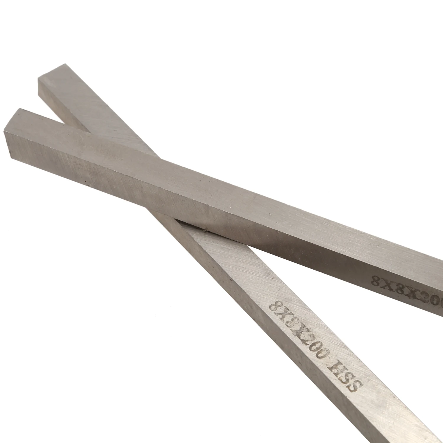 

CHCH 5 Pcs Lathe HSS Tool Bit: 1 Pcs 10Mm Parting Milling Lathe HSS Tool Bit Gray & 4 Pcs Lathe Square Cutting Tool Bits 8Mm