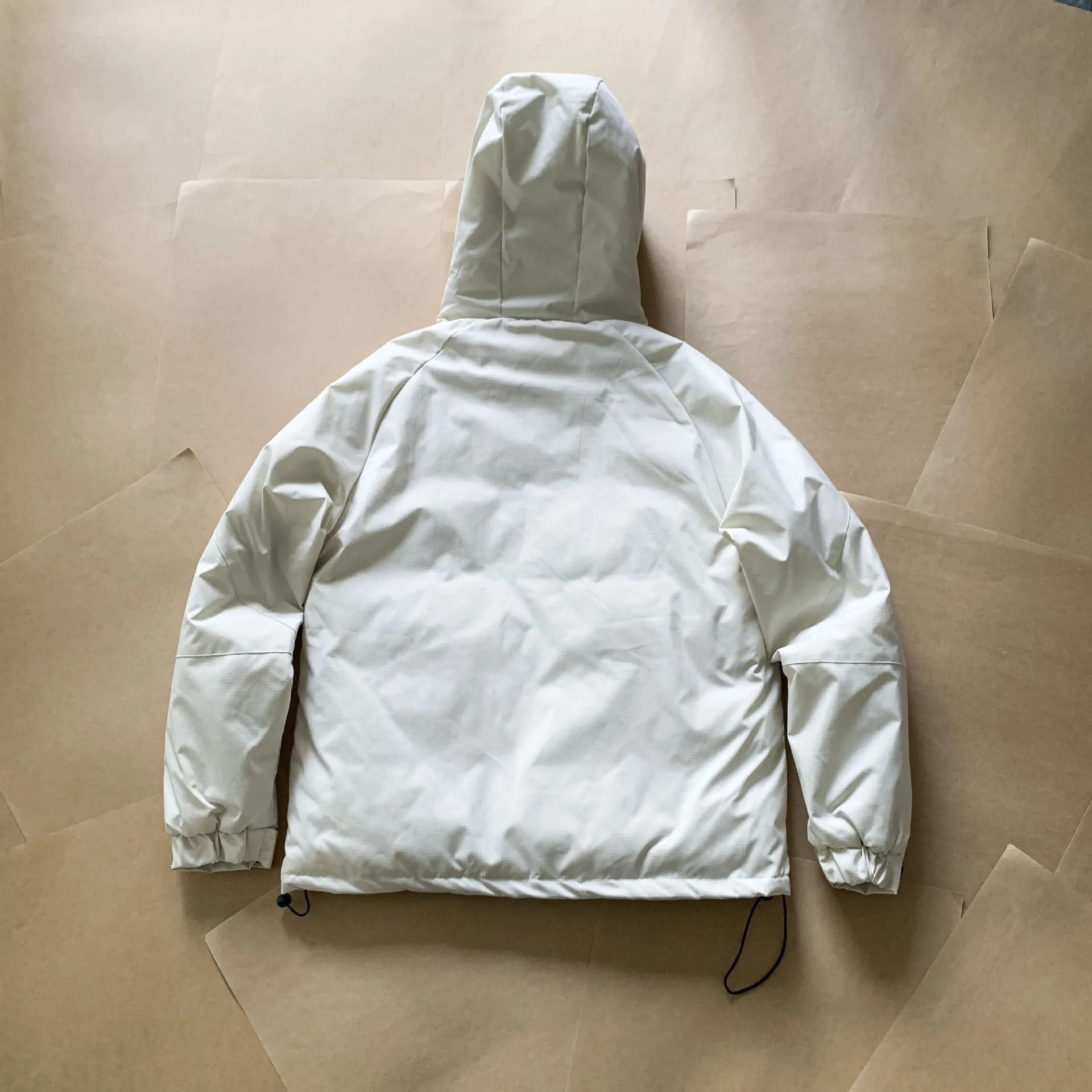 ملابس عمل عالية الجودة مقاومة للماء والرياح، سترات عصرية مبطنة بالقطن، مبطنة بالقطن وظيفية ودافئة #6