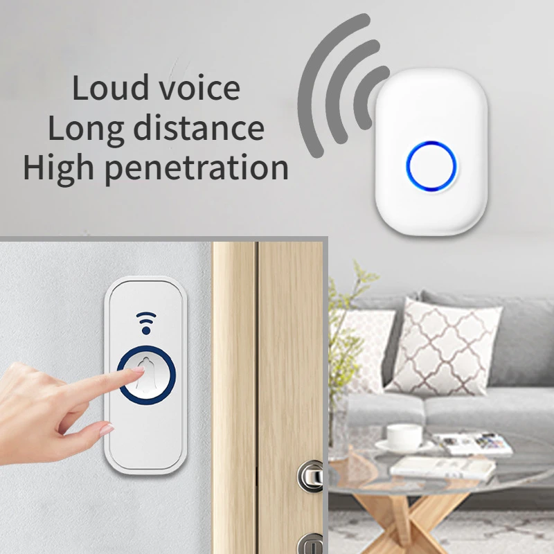 SeflieCom Video Doorbell WiFi Smart Outdoor Home Video Intercom Human Detection Wired Door Bell PoE with Chime Support Alexa