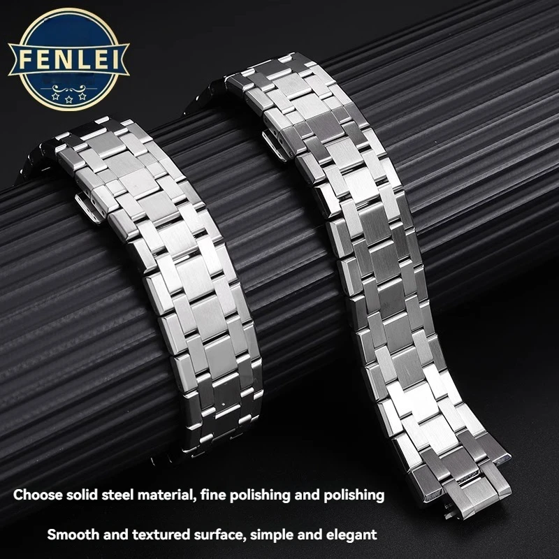 Для MAURICE LACROIX AIKON ремешок из нержавеющей стали AI6008 AI6007 AI6058 AI1108 AI6038 быстросъемный металлический браслет для часов ремешок для часов