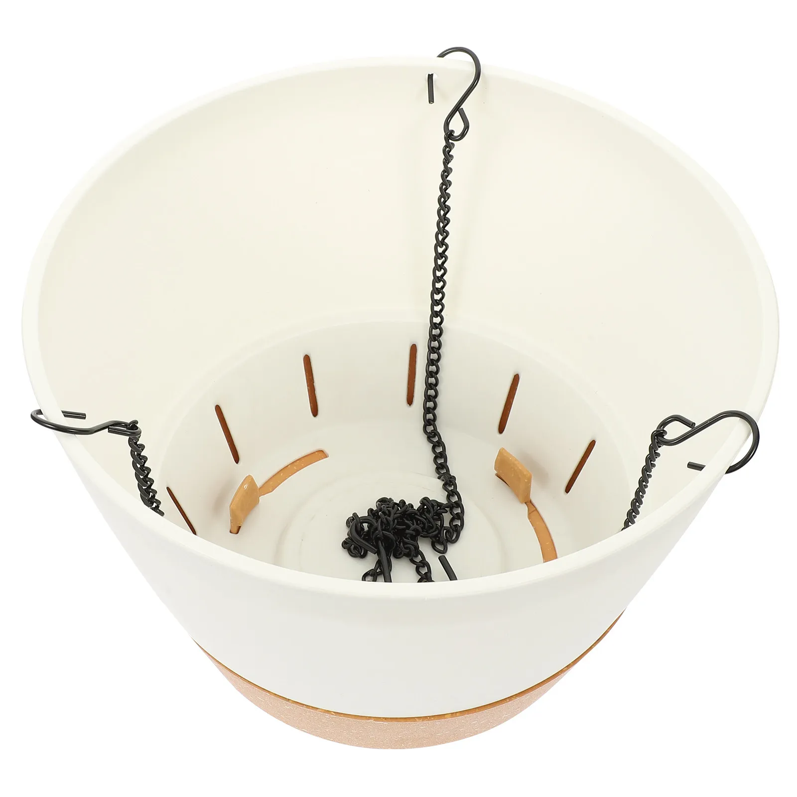 

Пластиковый подвесной цветочный горшок для балкона, сада, использования в помещении и на улице, креативное подвесное кашпо для суккулентов и папоротников