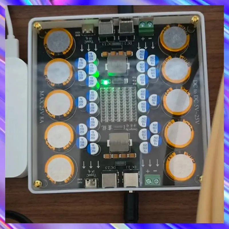

A24U High Power HIFI Purifier Supporting 20A Ultra-High Current Maximum Support 5V-25V For Switching Power Supply