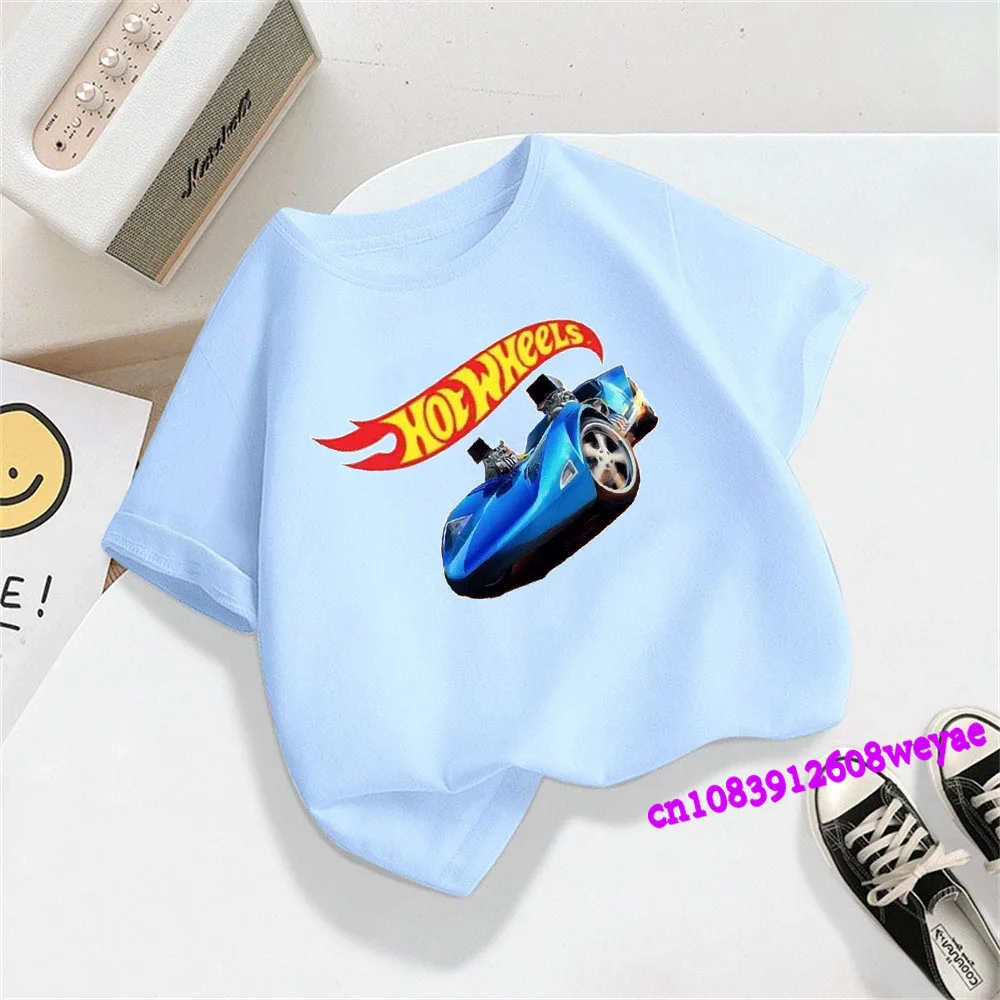 Disney 3 - 15 Years Old Cars Childrens Tops Summer T-shirts Boys And Girls Sports t shirts Fashion Cute Children's Shirts