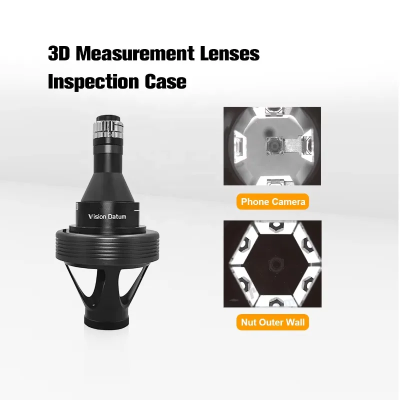 Pro_VisionDatum dalam/luar 360 derajat tampilan 3D optik lensa lensa Telecentric lensa untuk mendeteksi komponen